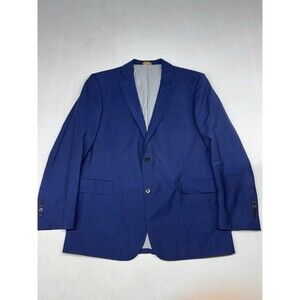 Brooks Brothers Explorer Regent Fit Men's 42R Blue Pinstripe Sport Coat Blazer